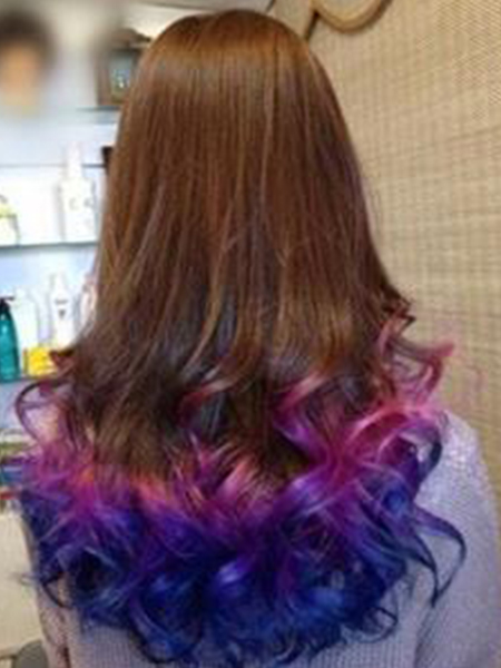 韵姿美发化妆学校学生作品