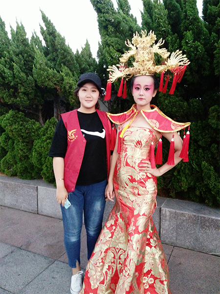 韵姿美发化妆学校学生作品